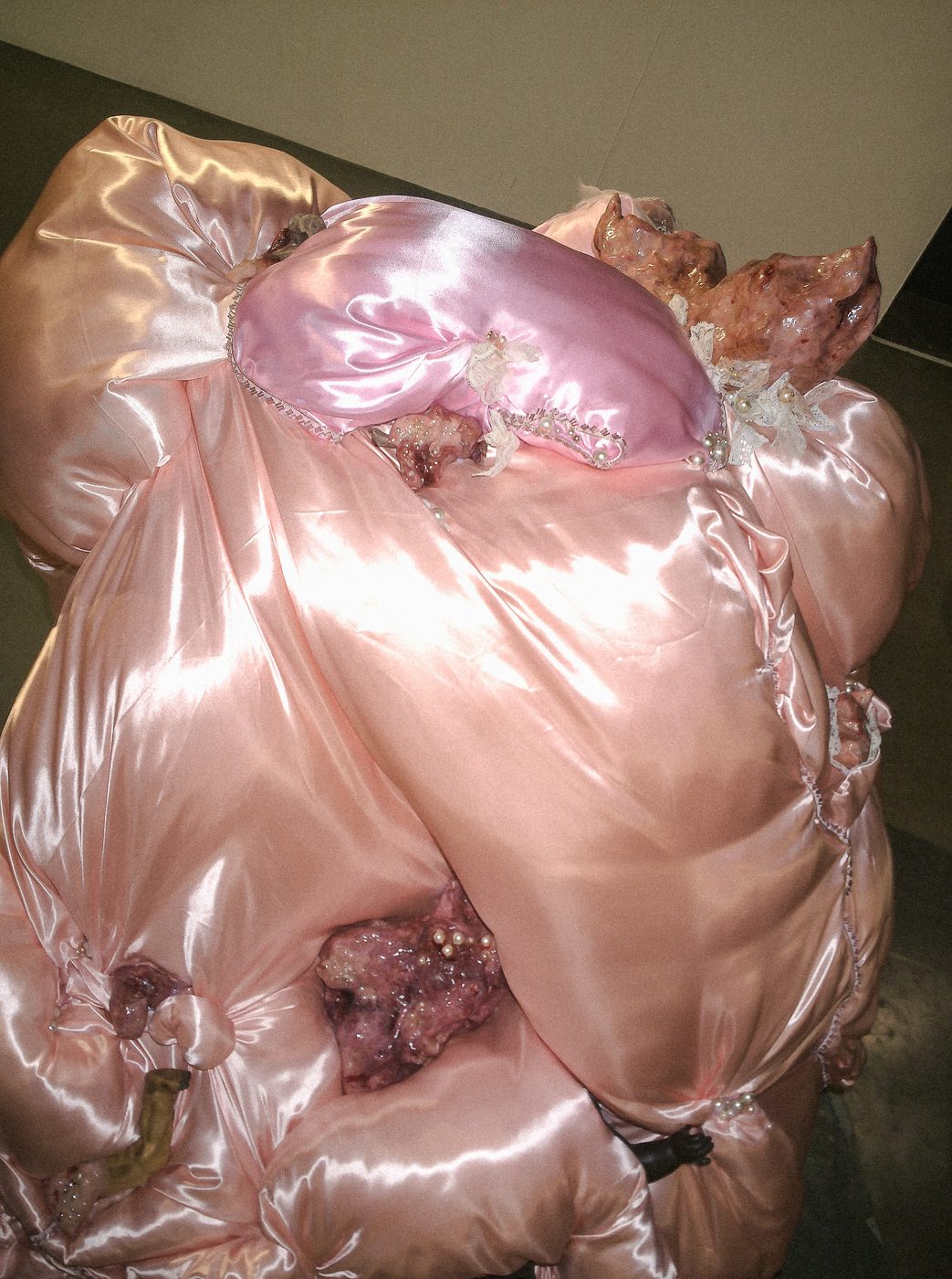 Pink inflatable