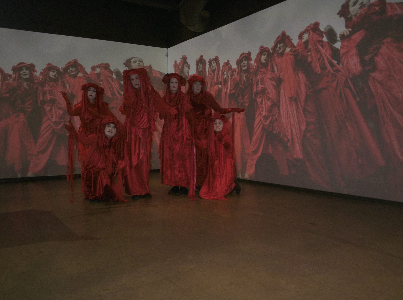 Red Rebel Brigade, projection room